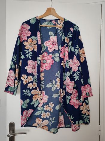 Veste fleurie
