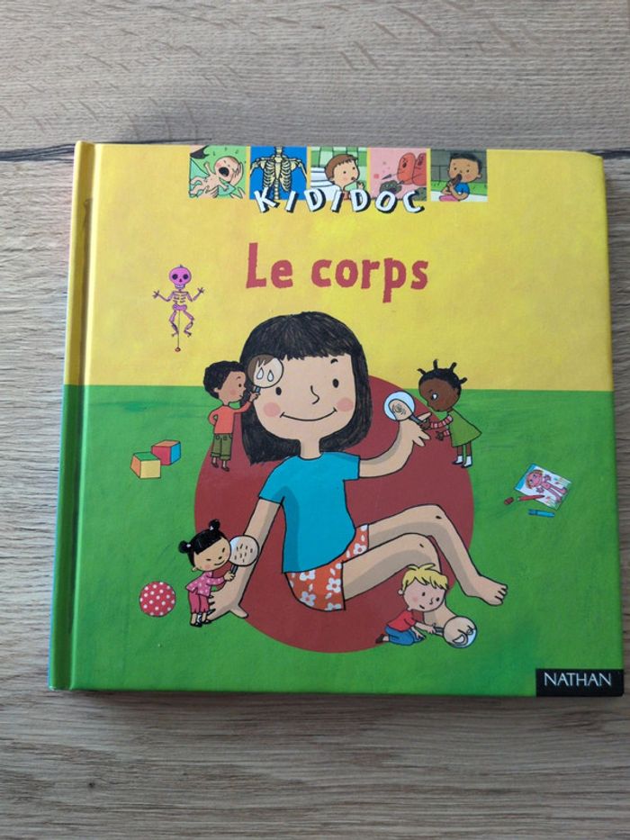 Livre kididoc le corps
