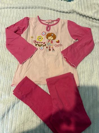 Pyjama charlotte au fraise