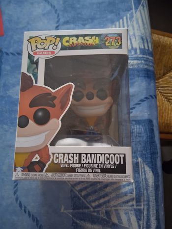 Figurine pop crash bandicot