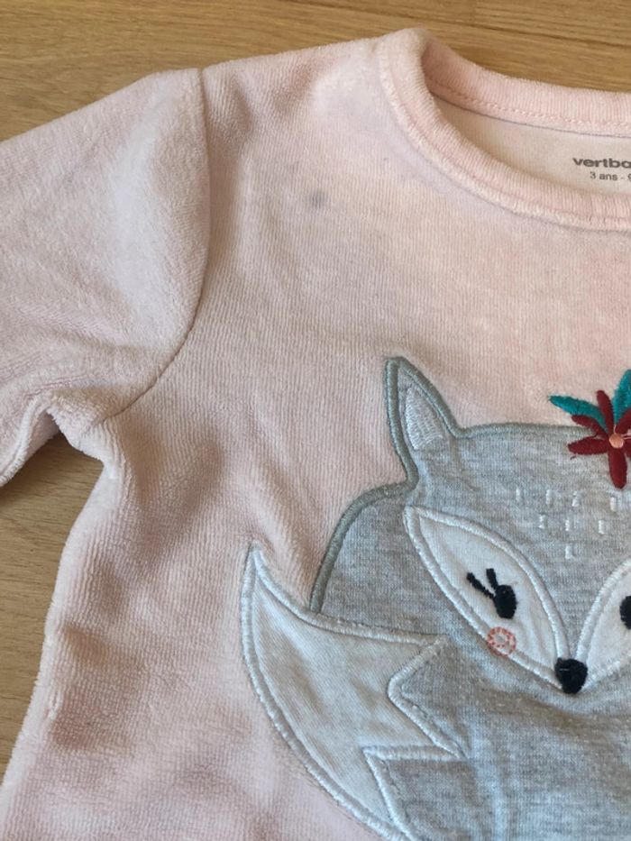 2 pyjamas velours taille 3 ans - photo numéro 6