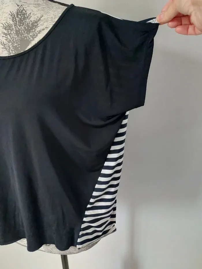 Haut noir fantaisie - photo numéro 3