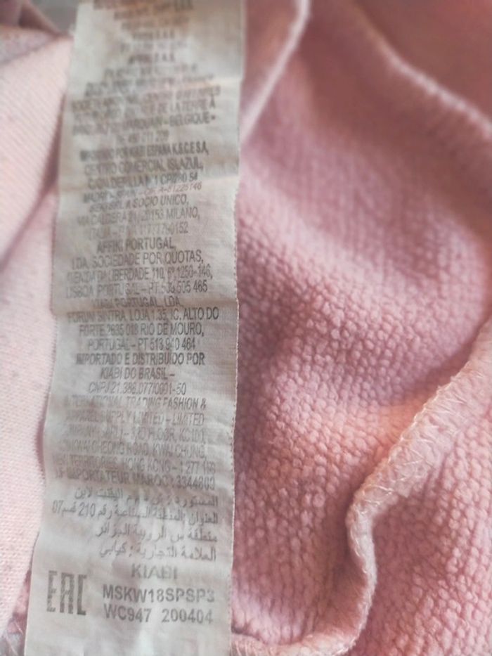 Pull a capuche rose Kiabi 10 ans . - photo numéro 14