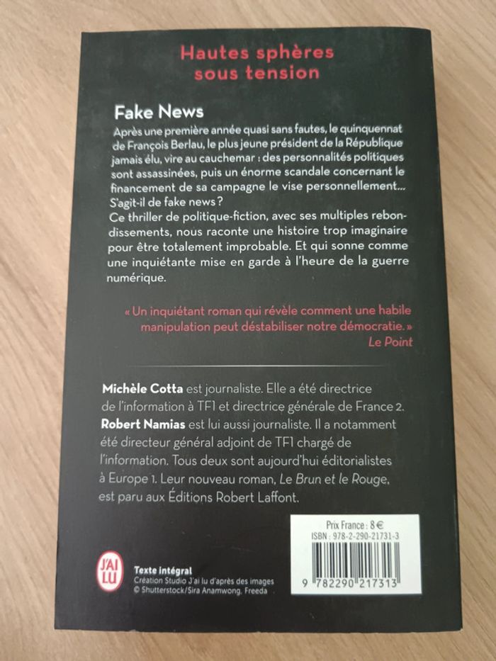 Michèle Cotta / Robert Namias 🍀 Fake News - photo numéro 2