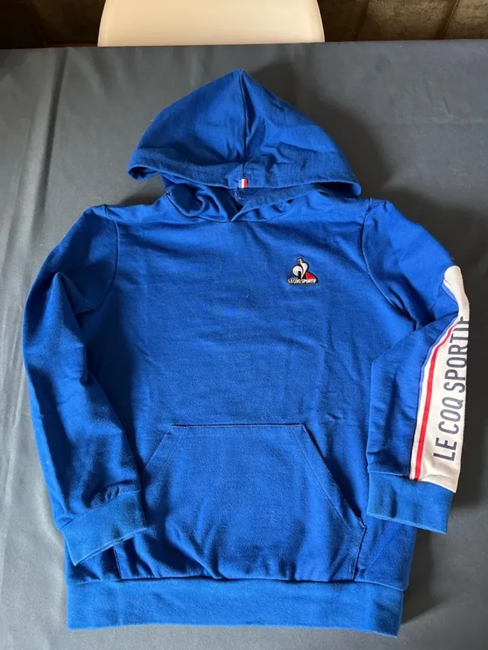 Sweat-shirt à capuche le coq sportif