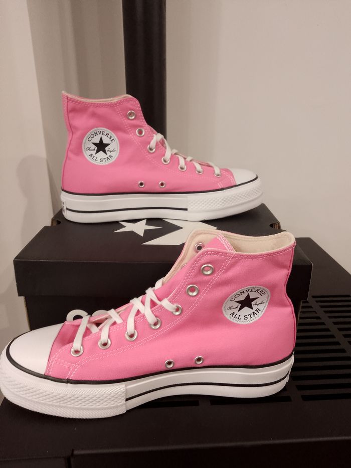 Basket converse plateforme - photo numéro 6