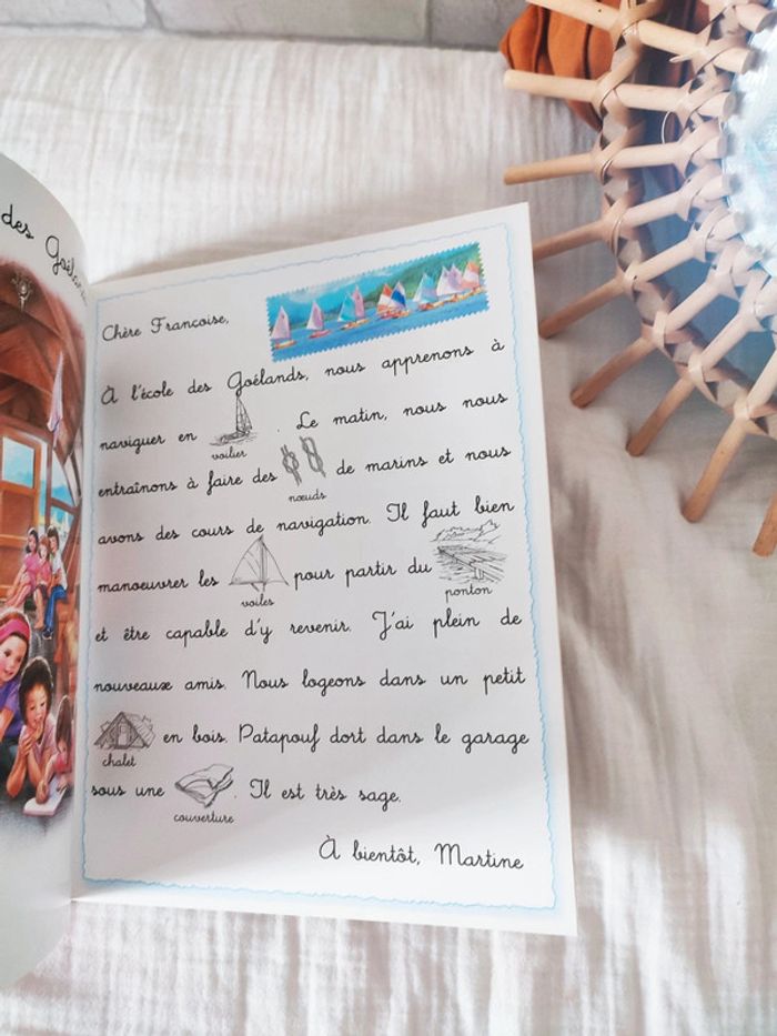 Cahier d'activités "Martine écrit à ses amis" - Neuf - photo numéro 2