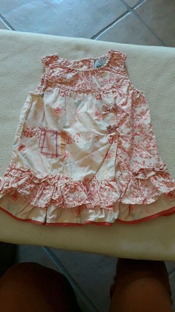 Robe d'été vert baudet colin colline 3 mois