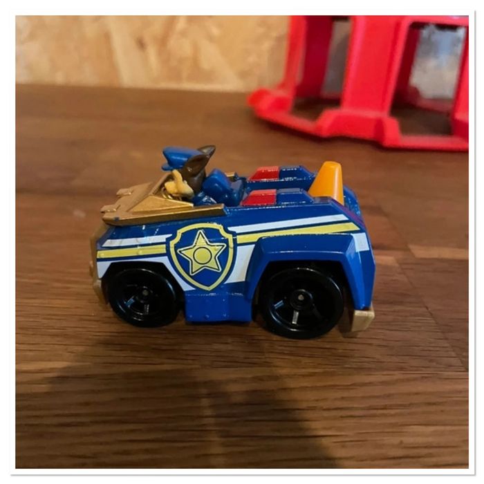 Playset Meteor Track Set Mighty Pups Charged Up Pat'Patrouille avec Chase True métal et sa boule - photo numéro 16