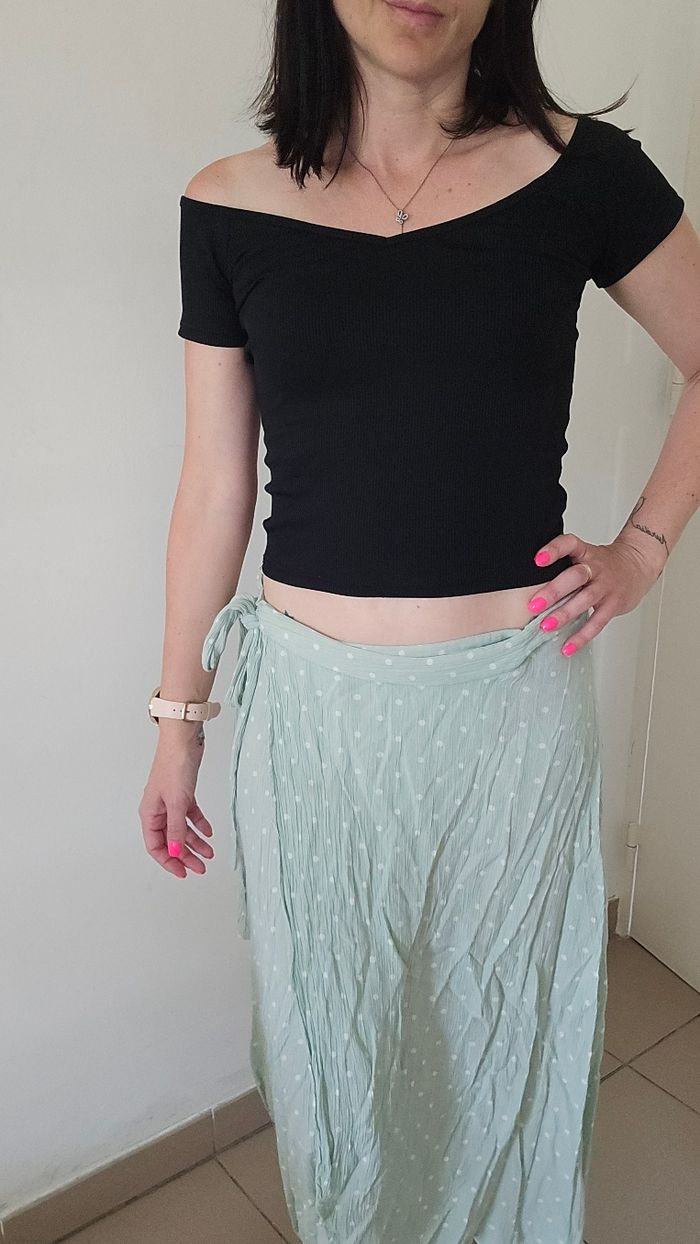Jupe longue camaïeu taille 38