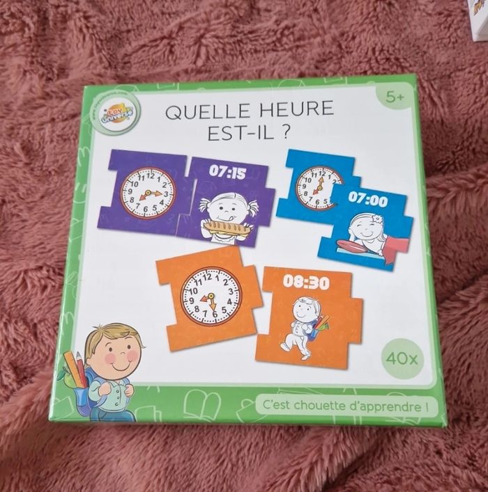 Jeu quel heure est il