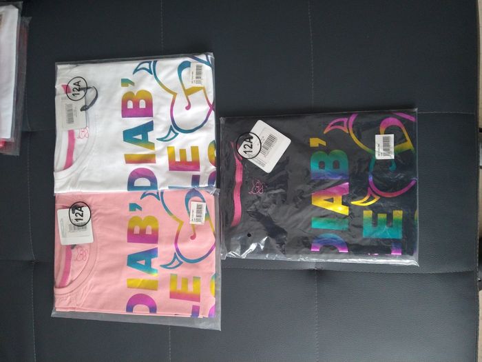 T shirt fille diabless