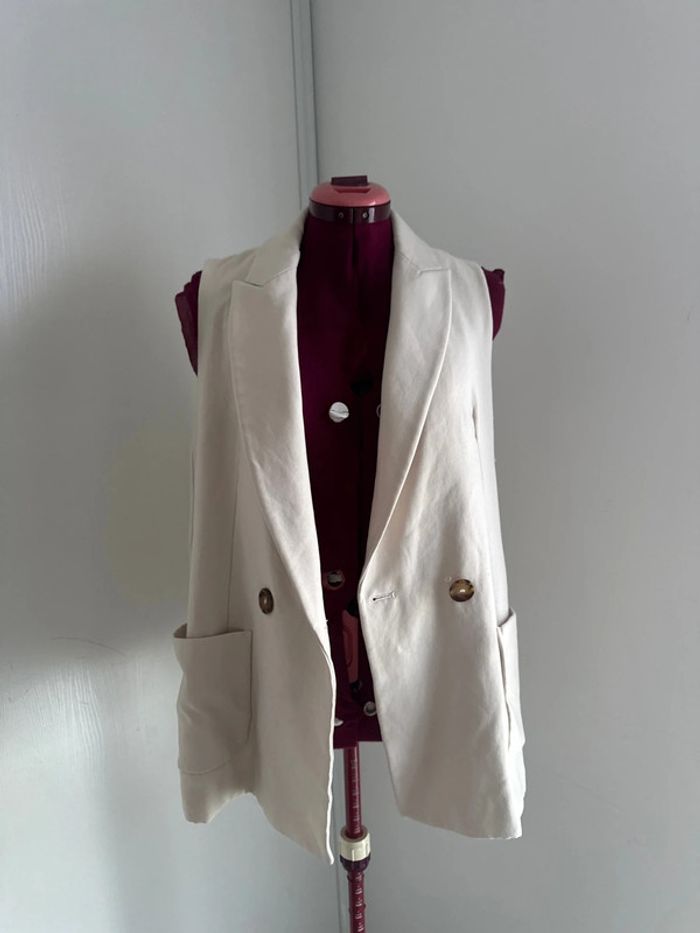Blazer sans manche Zara - photo numéro 2