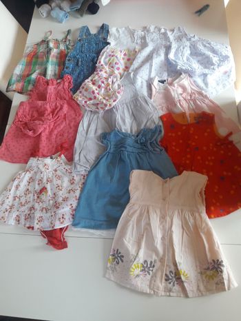 Lot de robes d'été  6 mois