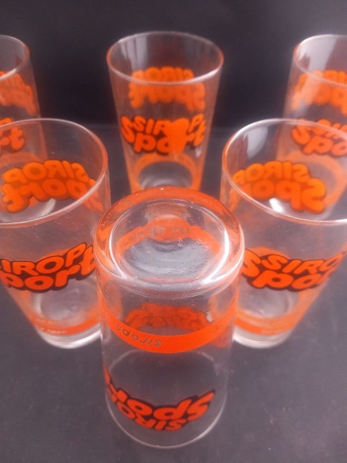 6 Verres sirop sport - photo numéro 6
