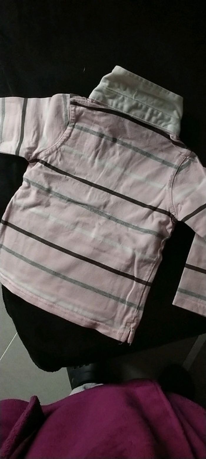 Polo rayé 18 mois rugby - photo numéro 6