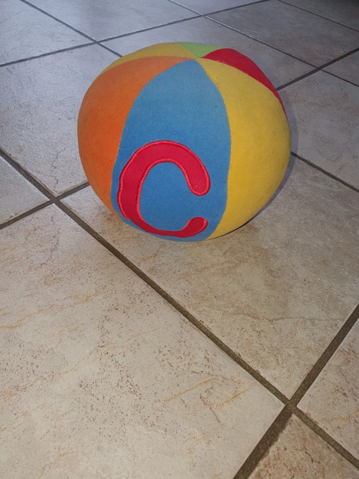 Ballon en tissu bébé sensoriel - photo numéro 3