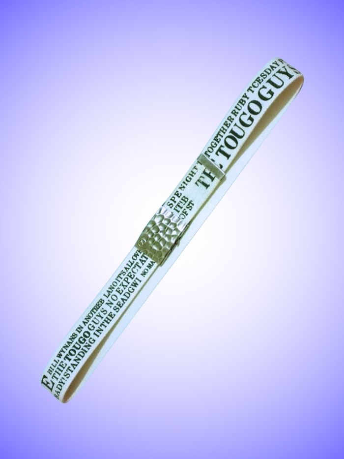 Ceinture Blanche 103 cm Jennyfer