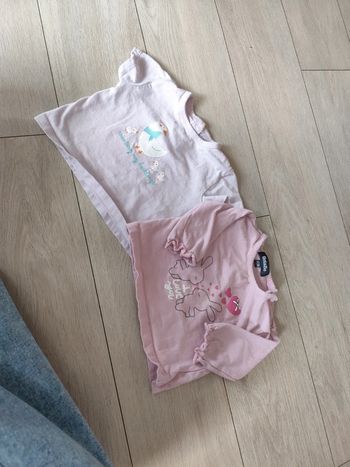 Lot de 2 blouses bébé fille