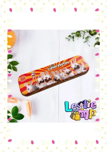 Trousse et autocollants lapin cretins