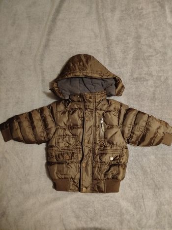 Doudoune marron Orchestra 2 ans 92 cm neuve