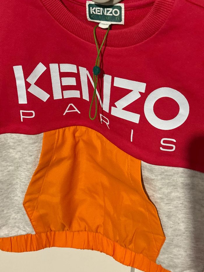 Prix FERME Pull sweatshirt pour enfant fille ou garçon 6 ans KENZO - photo numéro 2