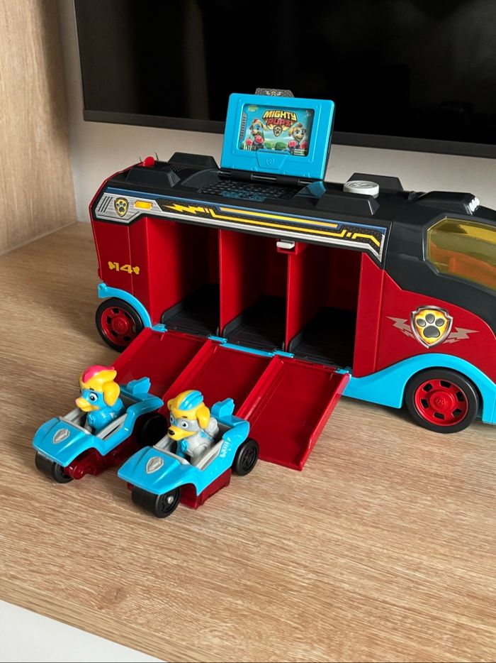 Bus mighty pups et jumeaux pat patrouille mission cruiser - photo numéro 2