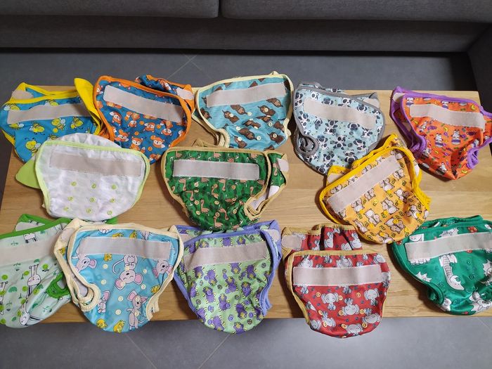 Lot de couches lavables Bum Diapers - photo numéro 2