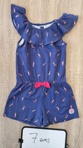 Combishort taille 7 ans