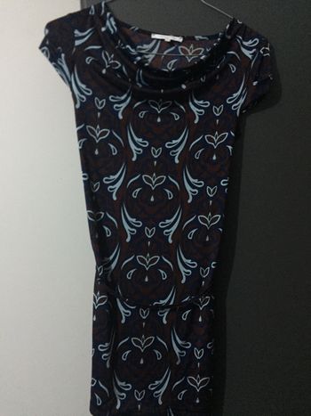 Tunique L&L bordeaux- bleu