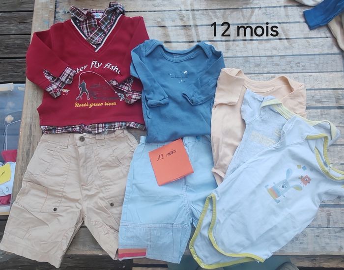 Lots vêtements garçon 1 à 24 mois - photo numéro 3