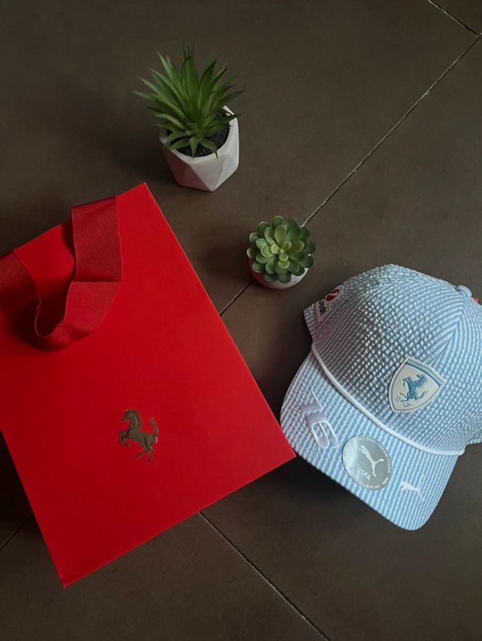 Casquette Puma x Ferrari x Charles Leclerc - photo numéro 7
