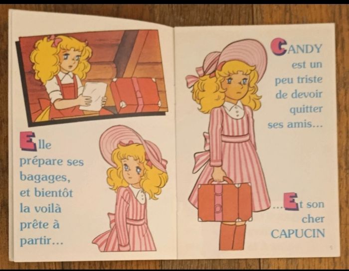 Ancien livret Candy collection mini N°5 Voyage 1978 vintage - photo numéro 4