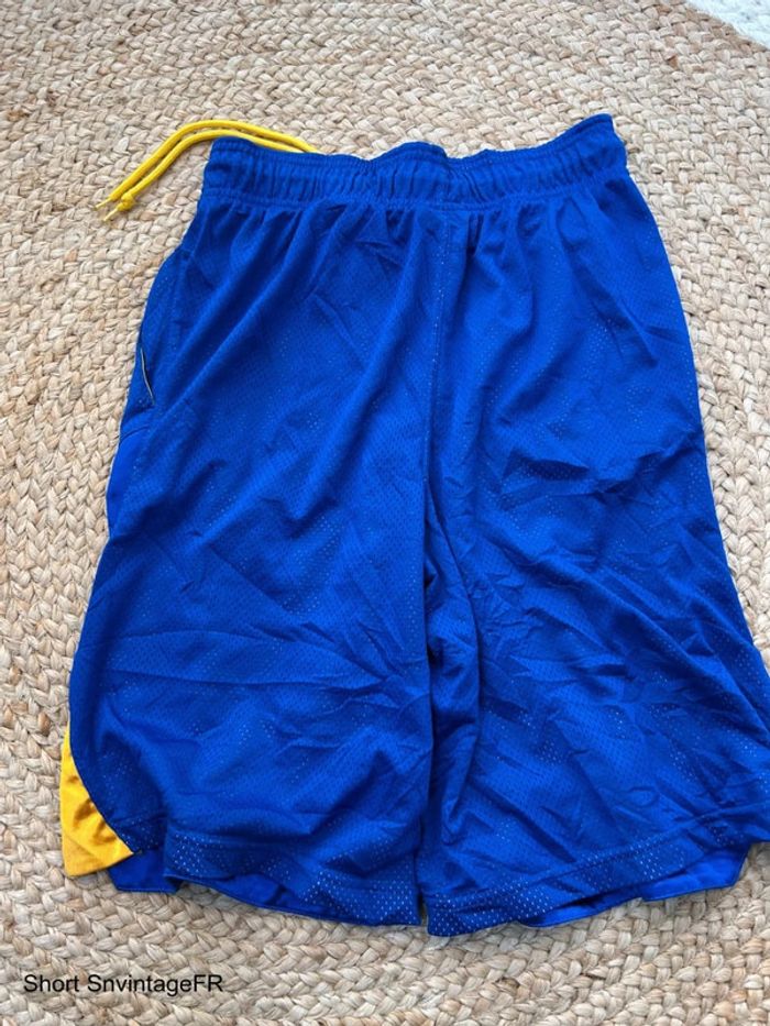 Short Homme And1 Bleu & Jaune S | Très Bon État | Style Sport & Urbain | SM1734 - photo numéro 2