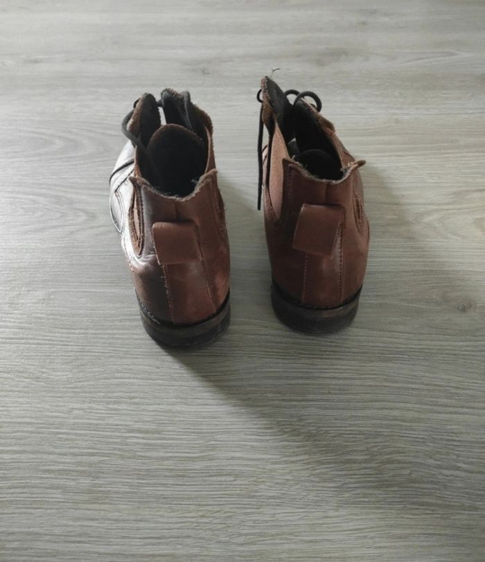 Bottines en cuir san Marina 38 - photo numéro 3