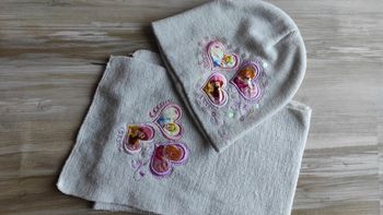 Bonnet + écharpe princesses Disney