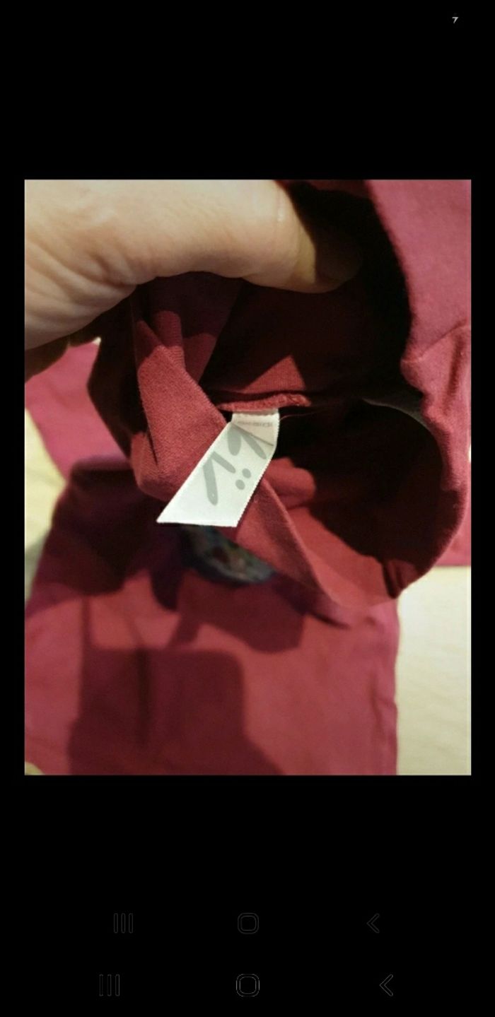 T-shirt col roulé poupée russe 4 ans - photo numéro 3