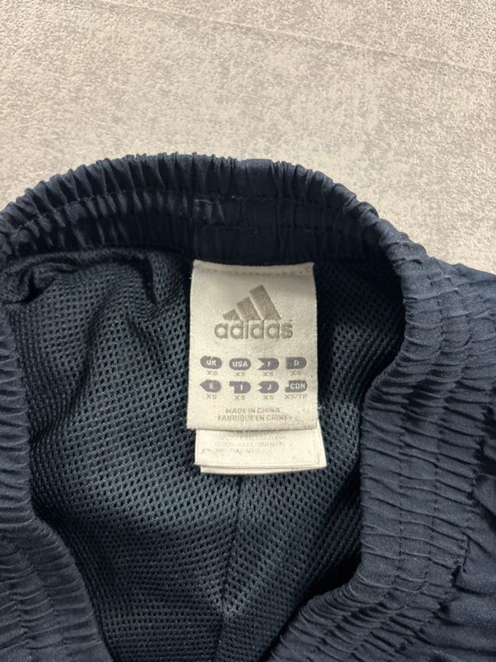 Ensemble de survêtement Adidas Vintage Brodé Bleu marine et gris Taille XS - photo numéro 14