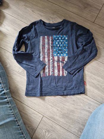 Tee shirt levis manche longue 4 ans