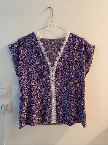 T shirt fleurie