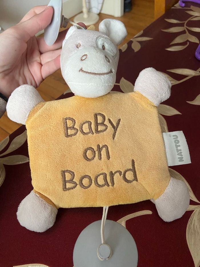 Doudou pour la voiture Nattou - photo numéro 2