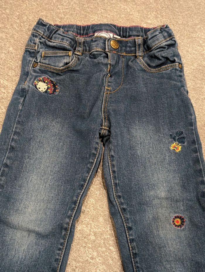 Pantalon jean fille 3 ans - photo numéro 2