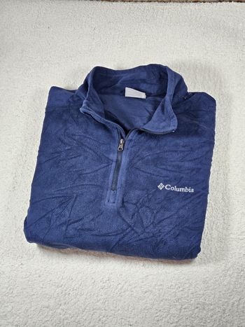 Zip polaire columbia bleu