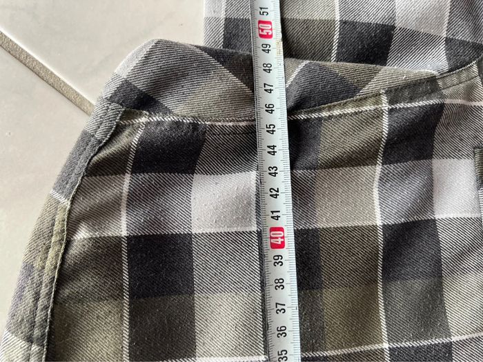 Chemise Great Northwest ( vintage dressing ) coton / flanelle taille XL couleur noir gris & kaki - photo numéro 7