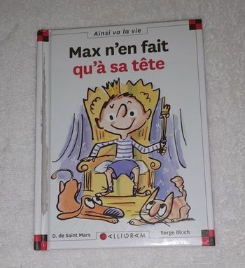 Livre Max n'en fait qu'à sa tête