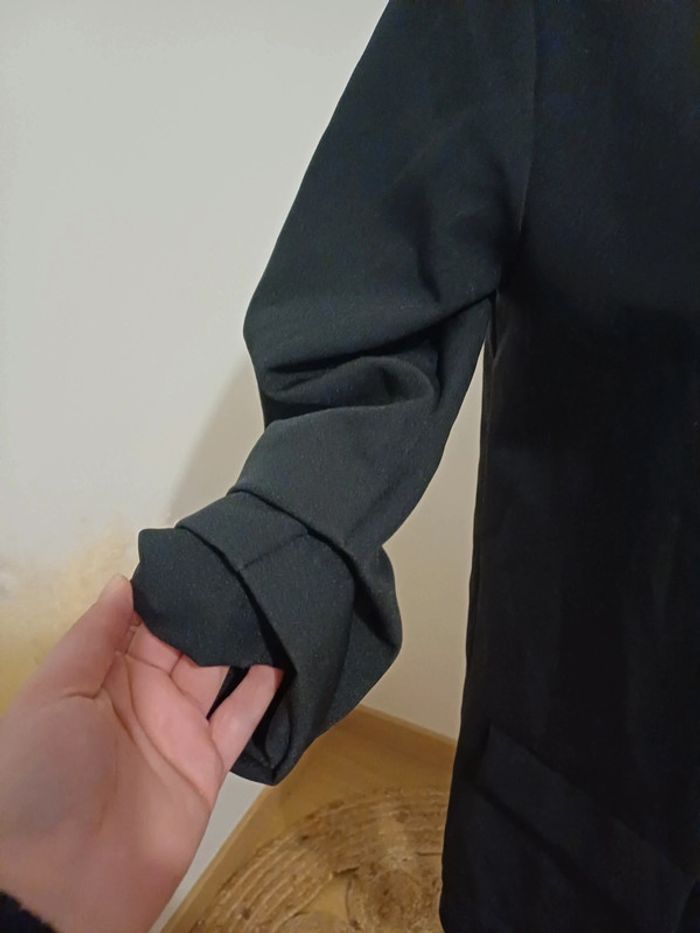 Blazer noir long neuf Laura & Laurent taille S/M 36/38 - photo numéro 5