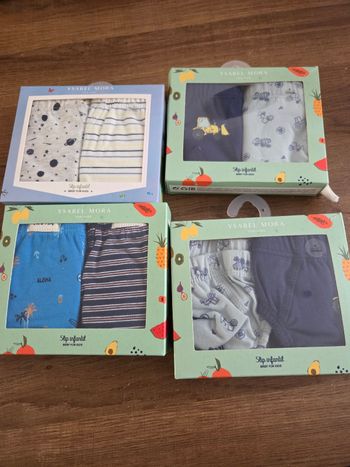 4 lots de slip garçon 4 ans