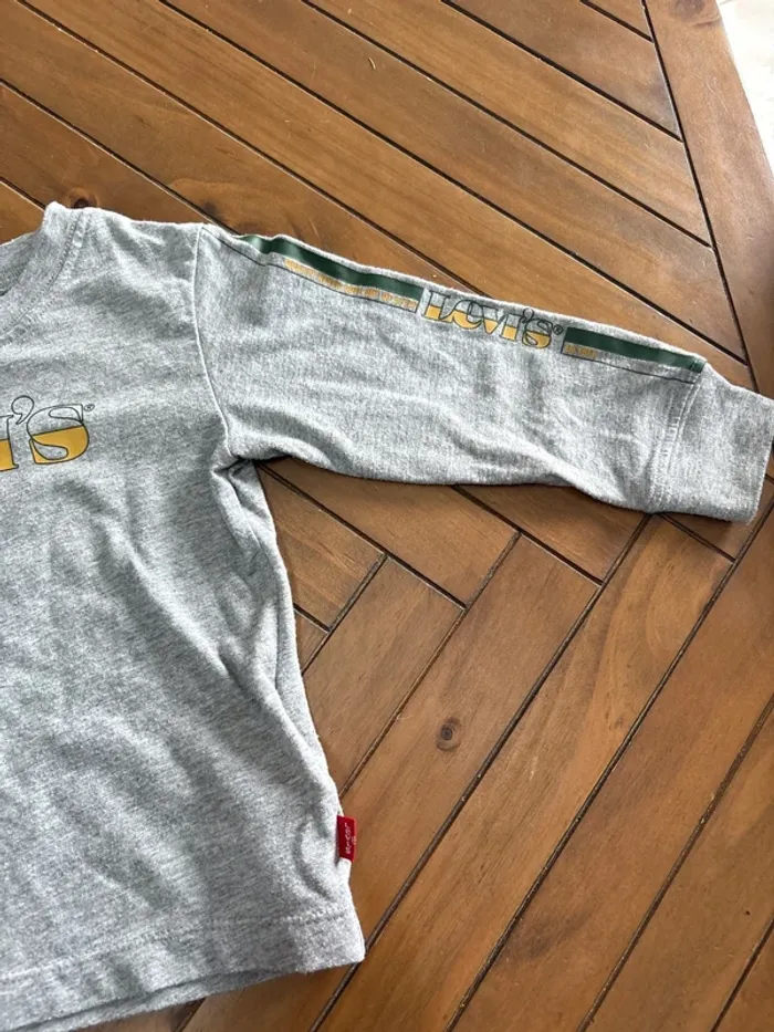 Ensemble garçon Levi’s gris 18 mois - photo numéro 5