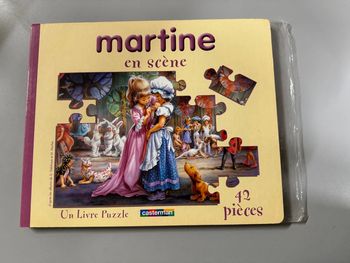 Livre puzzle Martine