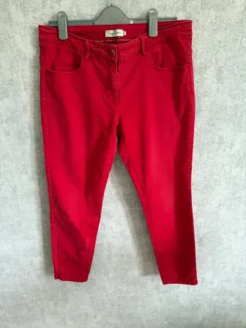 Pantalon rouge Tom Tailor taille 44